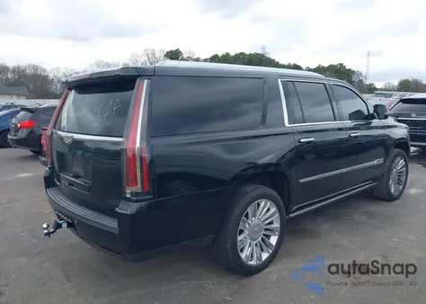 2015 Cadillac Escalade Esv Platinum z USA, uszkodzony, nr VIN 1GYS4UKJ7FR639694